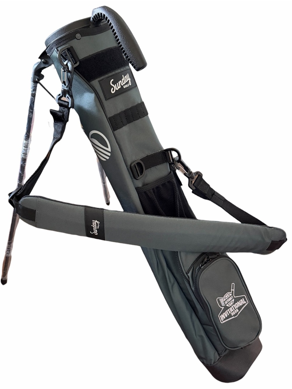 Limited Edition - Internet Invitational Sunday Golf Carry Golf Bag - Gray